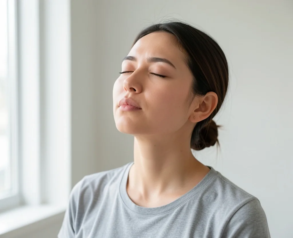 Exercițiu de respirație controlată pentru relaxare vasculară