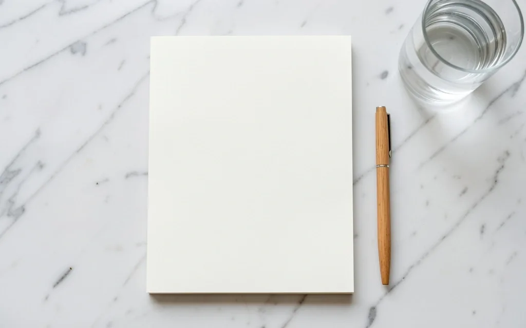 Jurnal tensional pe masă de bucătărie